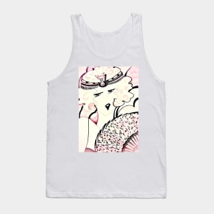 ART DECO ICECREAM FLAPPER ,,,,Jacqueline Mcculloch Tank Top